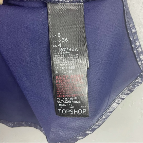 Topshop top spaghetti strap size 4 - Picture 7 of 12